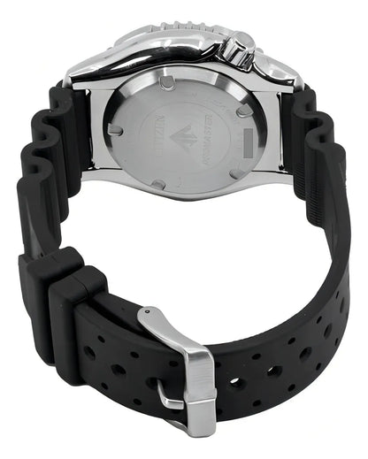 Relogio Citizen Promaster Automatico MarinE Aro Bezel Preto Vermelho